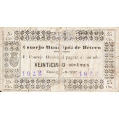 25 Céntimos Bétera