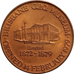 Medal - Brisbane Post Office Museum Event Souvenir