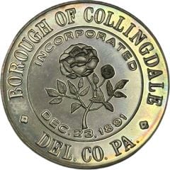 Medal - Borough of Collingdale Collingdale, Pennsylvania