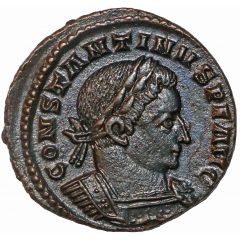 Nummus - Constantinus I PRINCIPI IVVENTVTIS, Star, PLN, Londinium