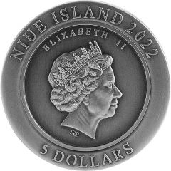 5 Dollars - Elizabeth II Year of the Tiger