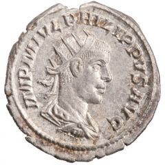 Antoninianus - Philippus II P M TR P VI COS P P, Felicitas