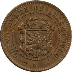 5 Centimes - Willem III