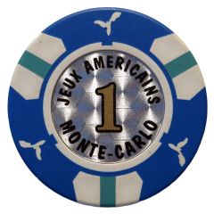 1 euro - Jeux américains Casino de Monte-Carlo