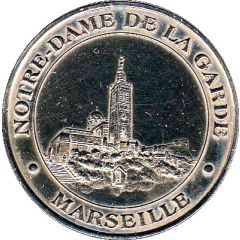 Monnaie de Paris Tourist Token - Marseille Notre-Dame de la Garde