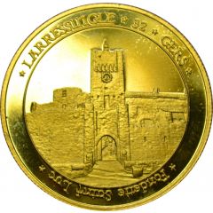 médaille touristique fonderie saint Luc Larressingle *32* Gers