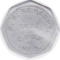 1 Dollar - H. H. Schacht Cook, Nebraska