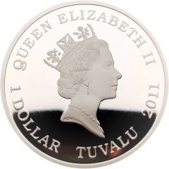 1 Dollar - Elizabeth II Red-Back Spider
