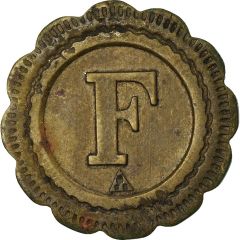 20 centimes à consommer - F festonné