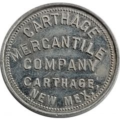 1 Dollar - Carthage Mercantile Company Carthage, New Mexico