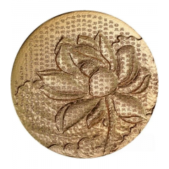 2000 Francs CFA Guan Yin Bodhisattva - Gilded