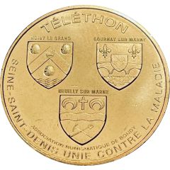 Jeton touristique - Monnaie de Paris - Bondy - Téléthon 2017