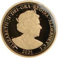 1/4 Sovereign - Elizabeth II 200th Anniversary George and the dragon