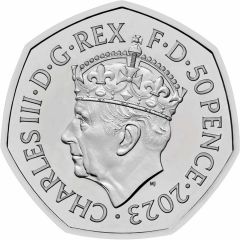 50 Pence - Charles III Coronation