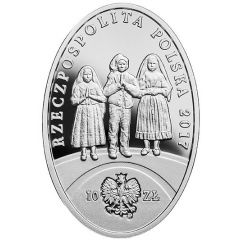 10 Zlotys 100th Anniversary of the Apparitions of Fatima