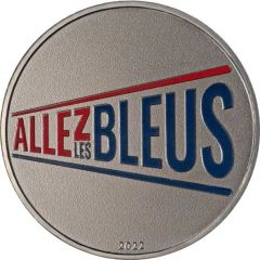 Jeton touristique - Monnaie de Paris - Paris 2024 - Allez les bleus 2