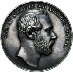 Award medal - Carl XV General Agricultural Meeting in Göteborg