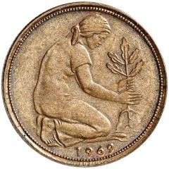 50 Pfennig Pattern