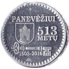Token - Panevėžiui 513 metų