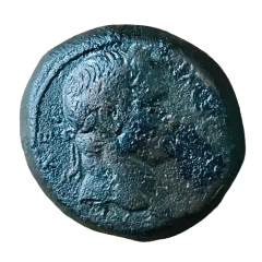 Æ29 - Galba S C, Antioch