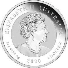 1 Dollar - Elizabeth II 6th Portrait - Bull and Bear