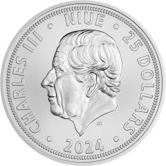 25 Dollars - Charles III Czech Lion