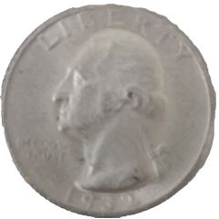 Double Headed Washington Quarter