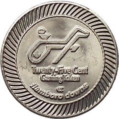 25 Cent Gaming Token - Flamboro Downs