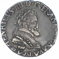 1/4 franc du Béarn - Henri IV
