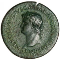 Sestertius - Nero DECVRSIO