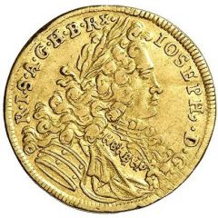 1 Ducat - Maximilian II Emanuel Austrian Administration