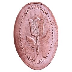 Elongated coin - Amsterdam Tulip