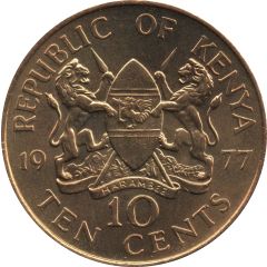 10 Cents With legend