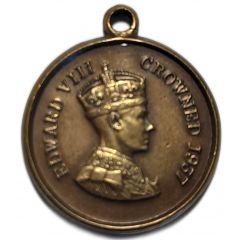 Medal - Proposed Coronation of Edward VIII 1937