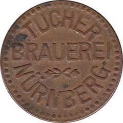 1/2 Liter Bier Tucher Brauerei, Nürnberg