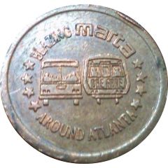 Token - MARTA Paralympics, Atlanta, Georgia