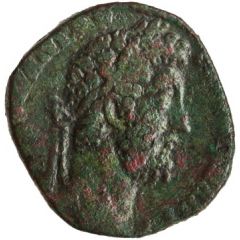 Sestertius - Commodus GEN AVG FELIC P M TR P XV IMP VIII COS VI S C, Genius