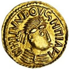 Solidus Imitation of Louis the Pious