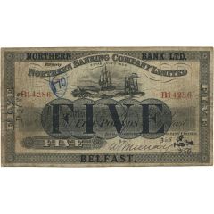 5 Pounds Northern Bank
