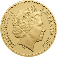 150 Dollars - Elizabeth II 4th Portrait - Sturts Desert Rose - Gold Proof
