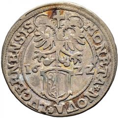 1/2 Dicken Saint Maurice, date on obverse