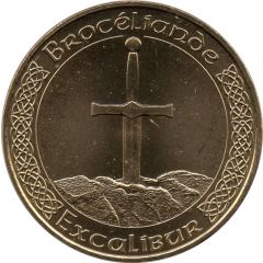 Monnaie de Paris Tourist Token - Brocéliande Excalibur