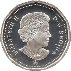 1 Dollar - Elizabeth II Snowflake