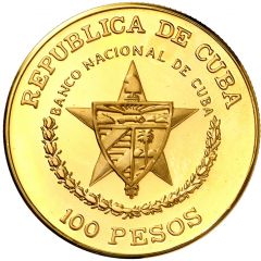 100 Pesos First Spanish Railroad