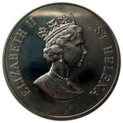 50 Pence - Elizabeth II Rainpiper bird