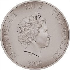 2 Dollars - Elizabeth II Samurai