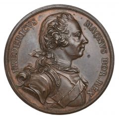 Medal - George II France and Austria Defeated, bronze