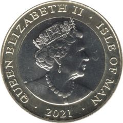 2 Pounds - Elizabeth II Christmas