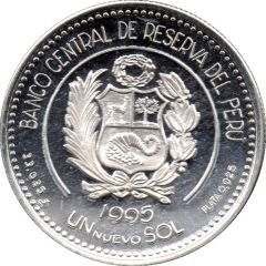 1 Nuevo Sol Luis José Orbegoso y Moncada