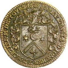 Token - Michel Maldant - Maire de Tours Noblesse et Villes